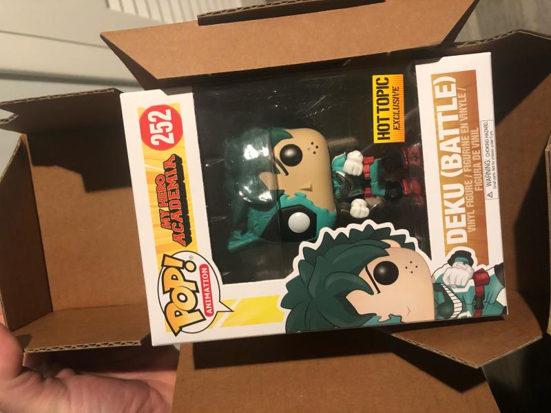 Funko My Hero Academia Pop! Animation Deku (Battle) Vinyl Figure