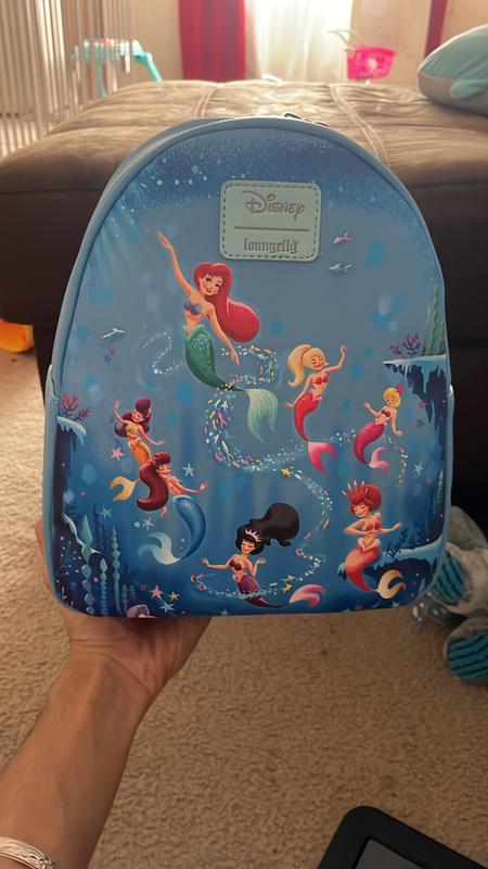 Loungefly shops little mermaid Ariel Atlantica sisters undersea mini backpack