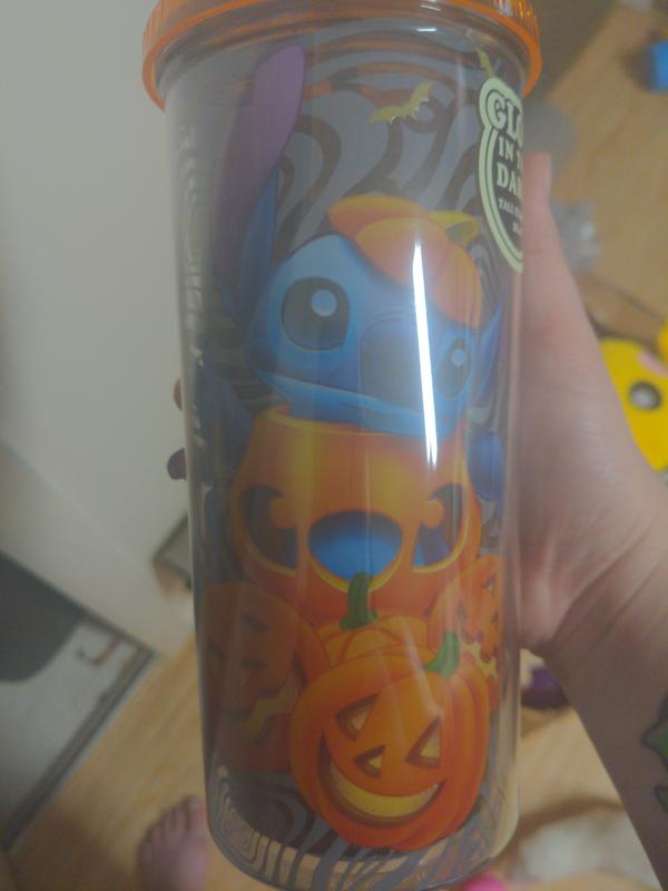 Hot Topic Disney Lilo & Stitch Stitch Jamming Acrylic Travel Cup