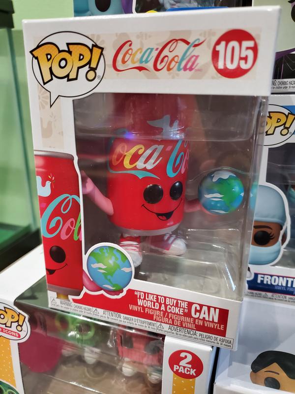 Funko POP Coca-Cola - I'd Like To Buy The World A Coke Can red