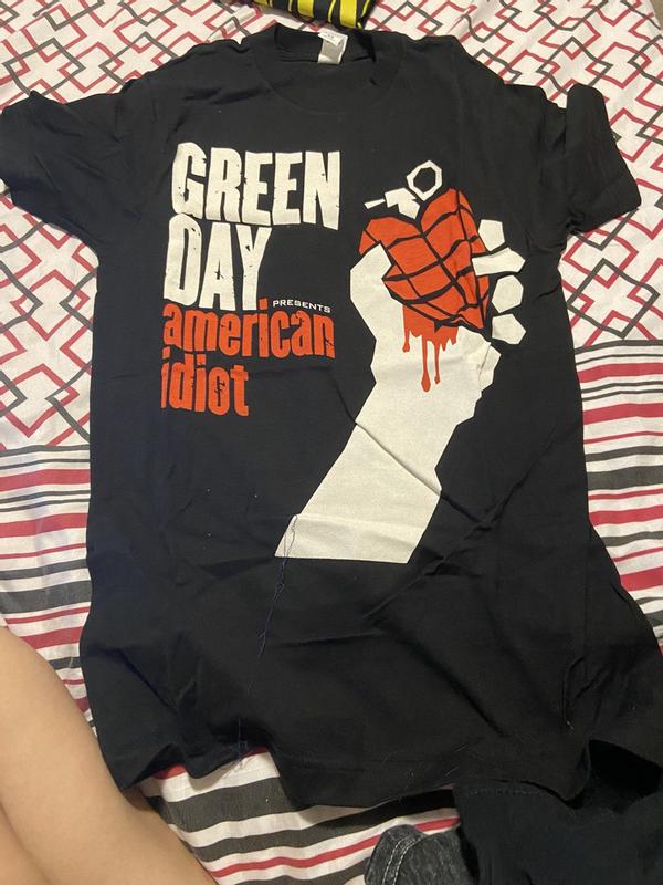 Green Day Shirt Revolution Raid Mens XL Mall Brand Black Hot Topic Crew Neck