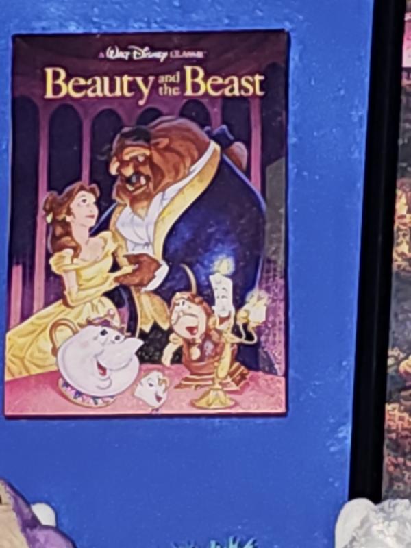 Disney Beauty And The Beast VHS Canvas Art | Hot Topic
