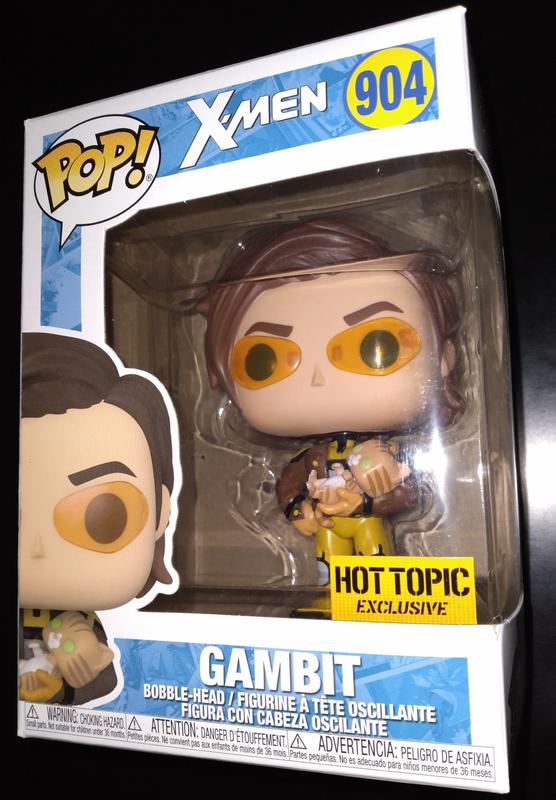 Funko Pop! Marvel: X-Men Classic – Gambit with Cards Vinyl Bobblehead