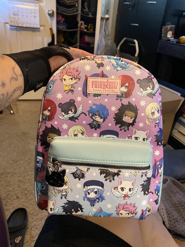 Bioworld FairyTail high quality Chibi AOP Mini Backpack