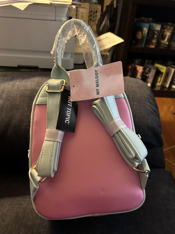 Her Universe My Melody Pastel Floral Mini Backpack | Hot Topic display picture 3