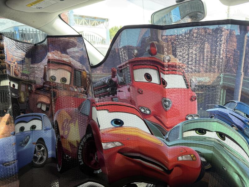 Disney Pixar Cars Characters Sun Shade Hot Topic