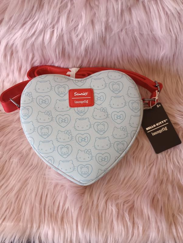 Loungefly Hello Kitty & Dear Daniel Heart Crossbody Bag  display picture 1