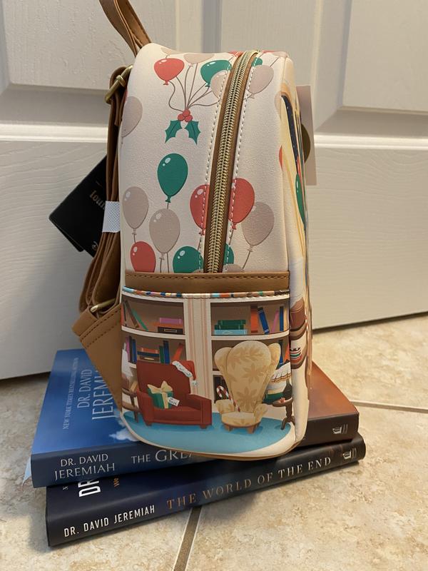 Loungefly Disney Pixar Up Carl & Ellie Christmas Tree Mini Backpack Loungefly Disney Pixar Up Carl & Ellie Cloud Gazing Mini  main image 3