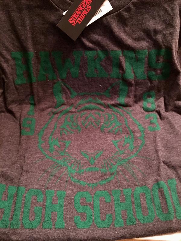 Hawkins High School T-Shirt inspired by the TV series Stranger Things -  Regular T-Shirt — MoviTees