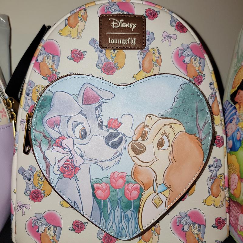 バックパック・リュック RONRON HEART LADY AND THE TRAMP STRING BAG WHITE RED HEART LADY AND THE TRAMP STRING BAG WHITE RED - RONRON 론론