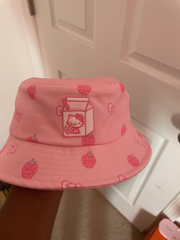 Hello Kitty Strawberries & Bows Bucket Hat | Hot Topic display picture 3