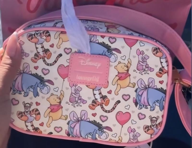 Loungefly Disney Winnie The Pooh Hearts Camera Crossbody Bag | NWT Loungefly Disney Winnie The Pooh Hearts Camera Crossbody Bag  main image 2