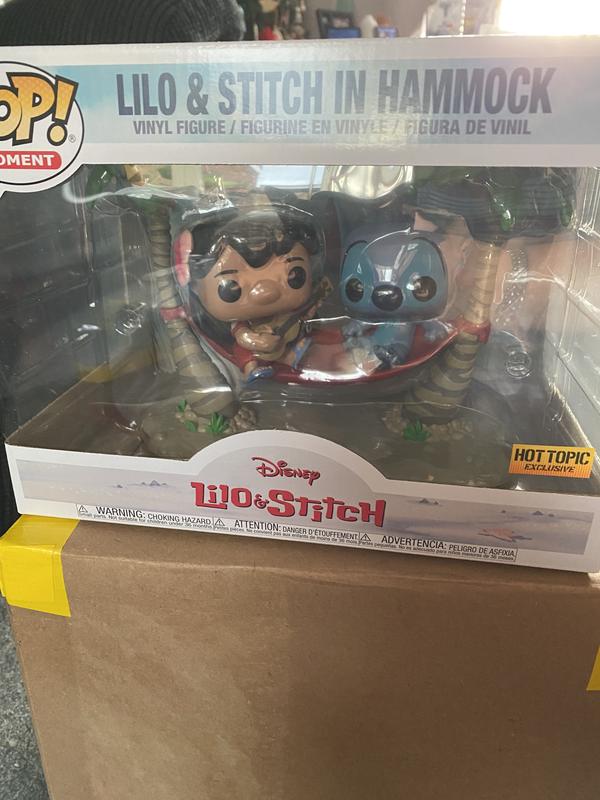 Buy Pop! Moment Lilo and Stitch in Hammock at Funko.