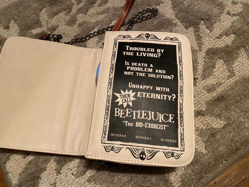 maycintadamayantixibb: Beetlejuice Book Of The Dead Purse