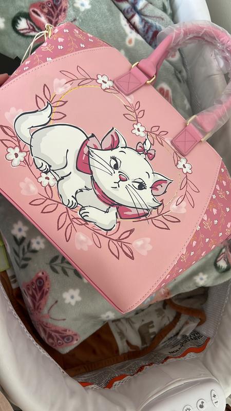 ◆LOUNGE FLY◆Aristocats Marie サッチェルバッグ 送料込 Loungefly Disney Aristocats Satchel Handbag Purse Bag