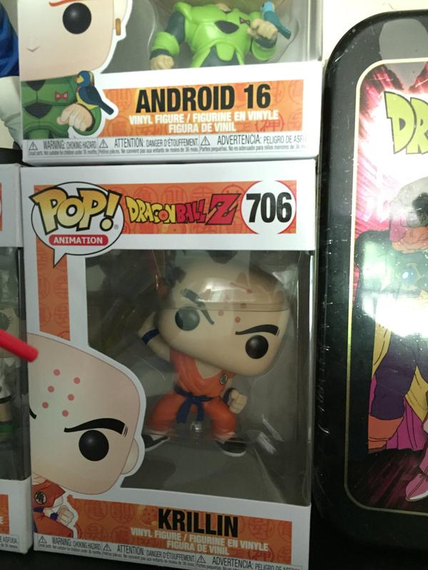Funko Pop! Animation: Dragon Ball Z - Krillin mit Destructo Disc Dragonball - Vinyl-Sammelfigur - Geschenkidee - Offizielle Handelswaren - Spielzeug Für Kinder und Erwachsene - Anime Fans