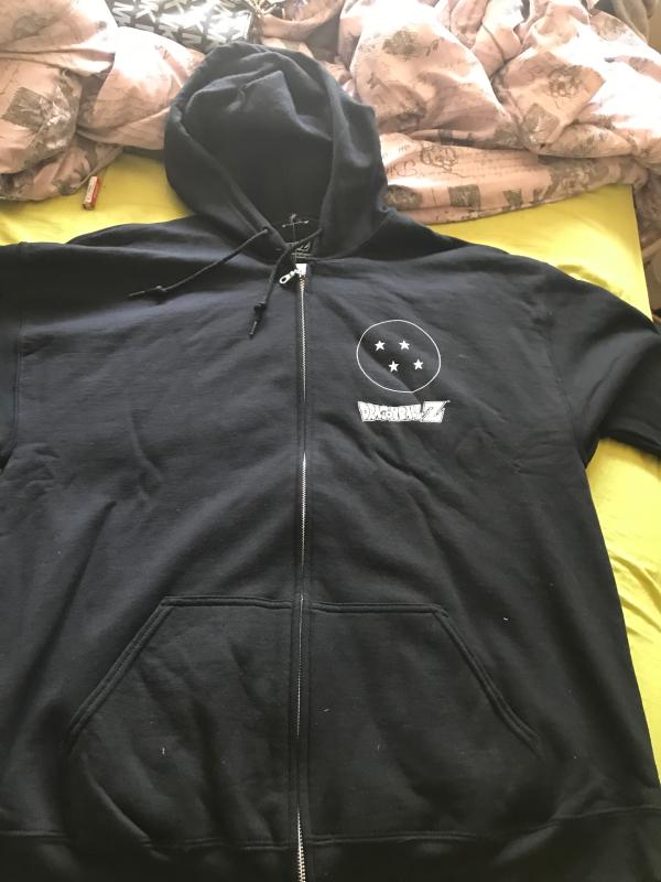 Goku hoodie hot sale hot topic