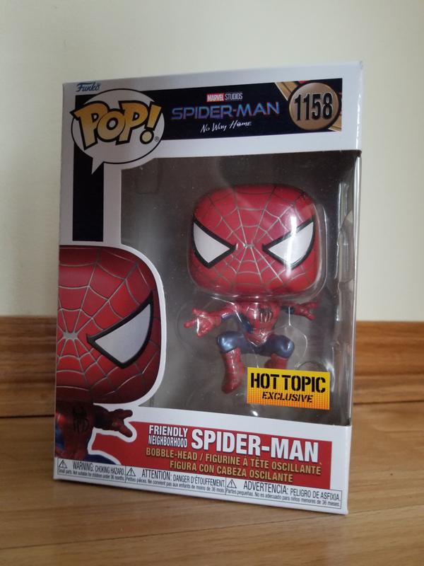 Fandegoodies - Funko Pop Marvel Spider-man No Way Home Friendly  neighborhood Spider-man Exclusive Metallic