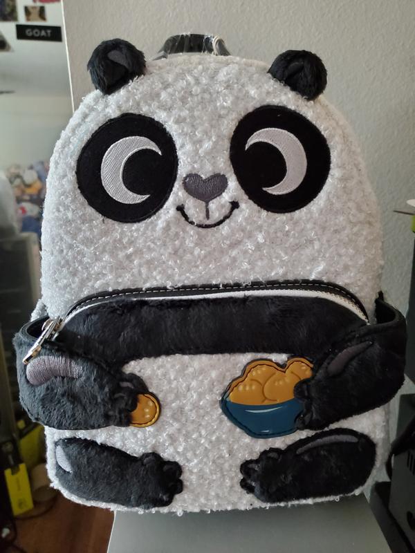 Loungefly Kung Fu Panda Po Dumpling Sherpa Mini Backpack  display picture 1