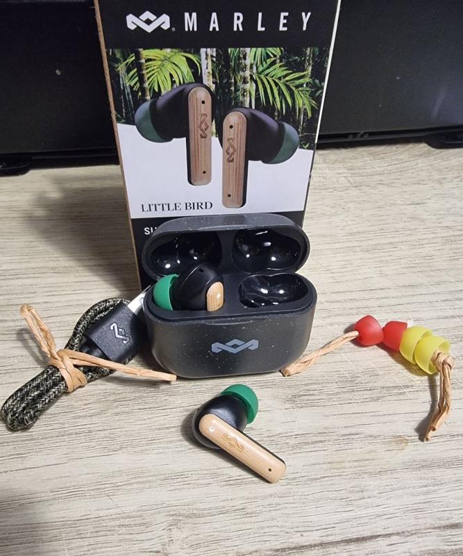 Little Bird (Black - True Wireless Earphones) - House Of Marley - VP Reggae