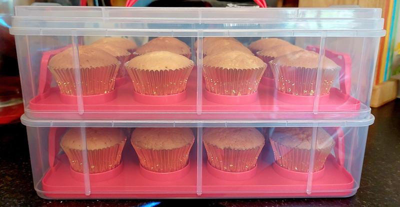 Two Tier Cupcake Carrier 24 Wells