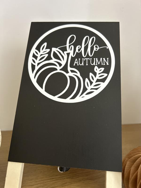 Costway 40'' Wood A-Frame Chalkboard Sign Menu Board Sidewalk Wedding Signage - View #8