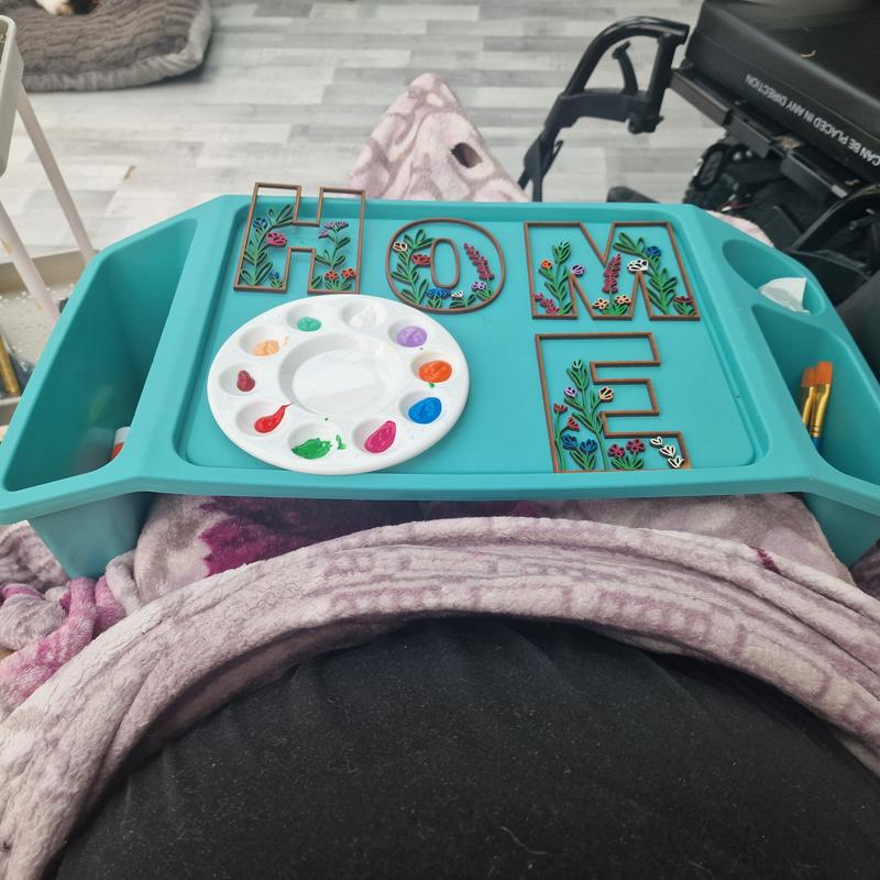 Zodiac fashion Turquoise Lap Tray