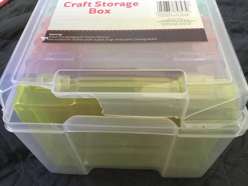 Pastel Craft Storage Box