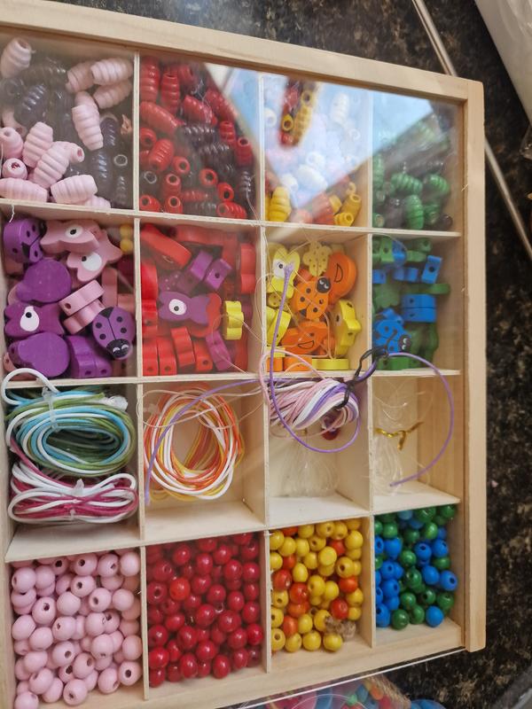 Wooden deals beads hobbycraft