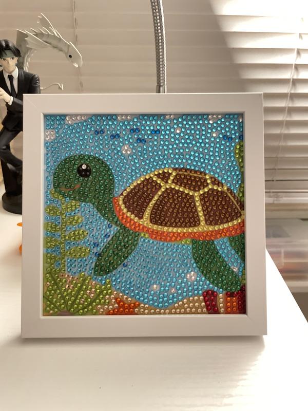Smiling Turtle Diamond Art Kit | Hobby Lobby | 6297832