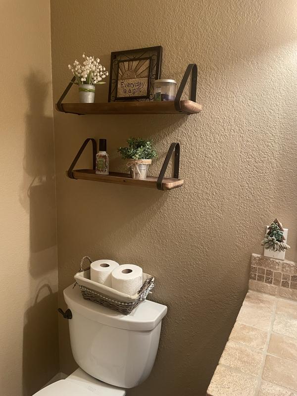 Industrial Wood Wall Shelf Set | Hobby Lobby | 1965151