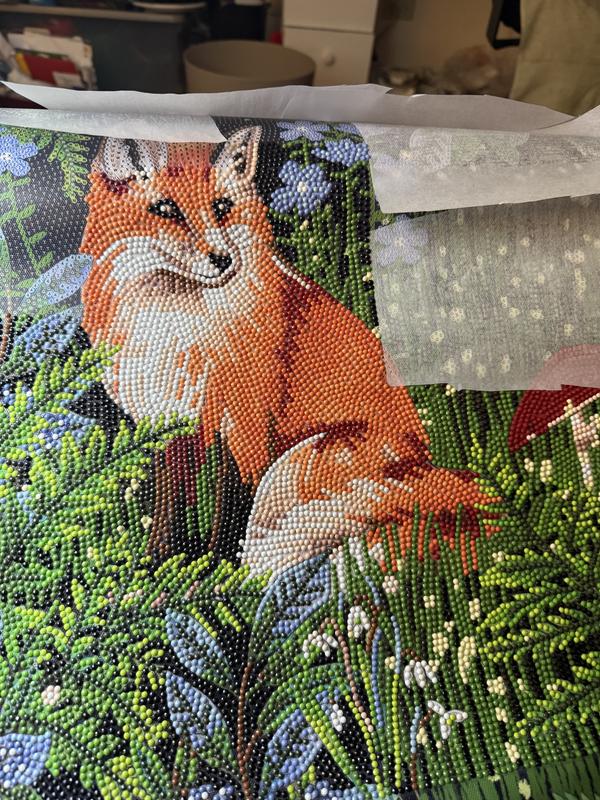 Midnight Fox Diamond Art Canvas Kit | Hobby Lobby | 2482263