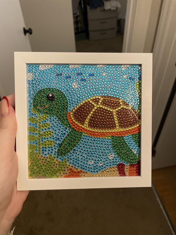 Smiling Turtle Diamond Art Kit | Hobby Lobby | 6297832