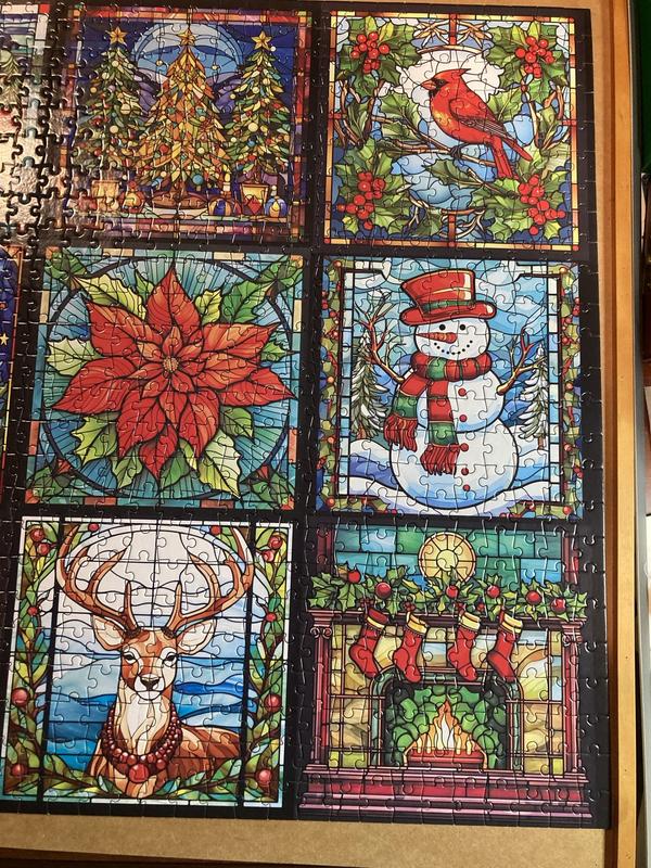 Holidays Stained Glass Puzzle | Hobby Lobby | 6122360