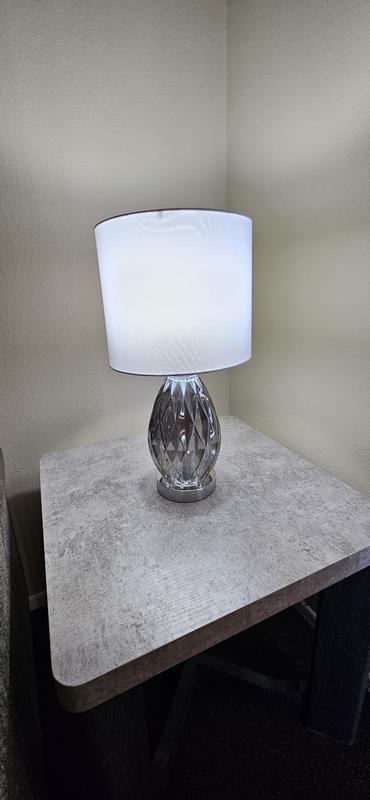 Silver Faceted Table Lamp | Hobby Lobby | 2562775