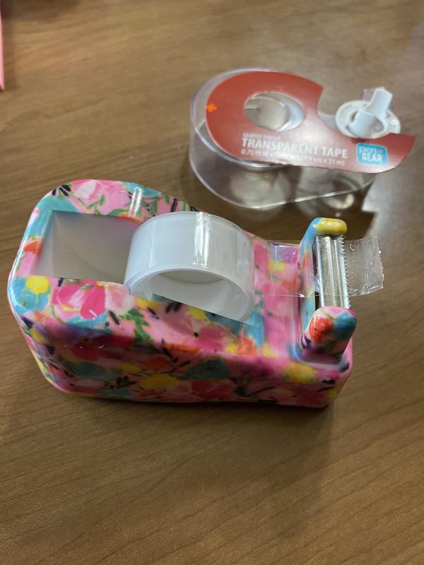 Dispenser Impilabile Per Washi Tape INNSPIRO - Organizer In Plastica Trasparente Con Taglierina A Zig-zag - 6