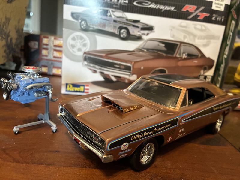 1968 Dodge Charger 2 'n 1 Model Kit | Hobby Lobby | 426049