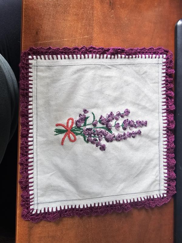 Lavender Stamped Embroidery Kit | Hobby Lobby | 2569473