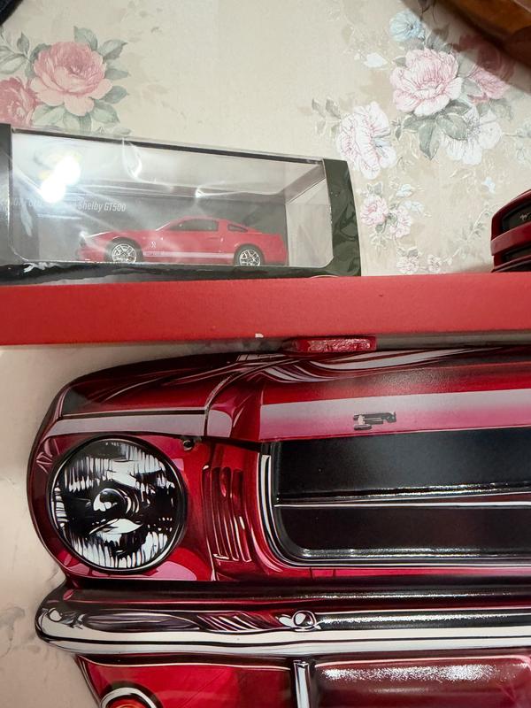 Red Ford Mustang Wood Wall Shelf | Hobby Lobby | 2555589
