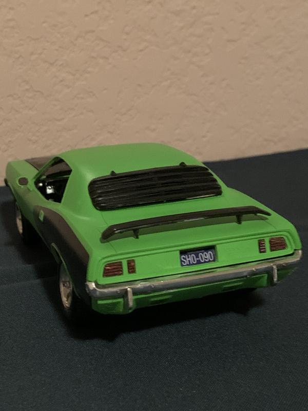 Modellino Auto Plymouth HEMI Cuda Convertibile 1971, Scala 1:43, GLM Models, Colore Grigio Winchester