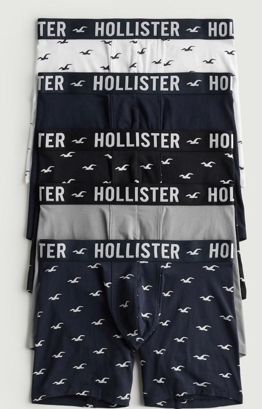 Hollister Men's Woven Boxer/ Underwear White Pattern Size XXL New