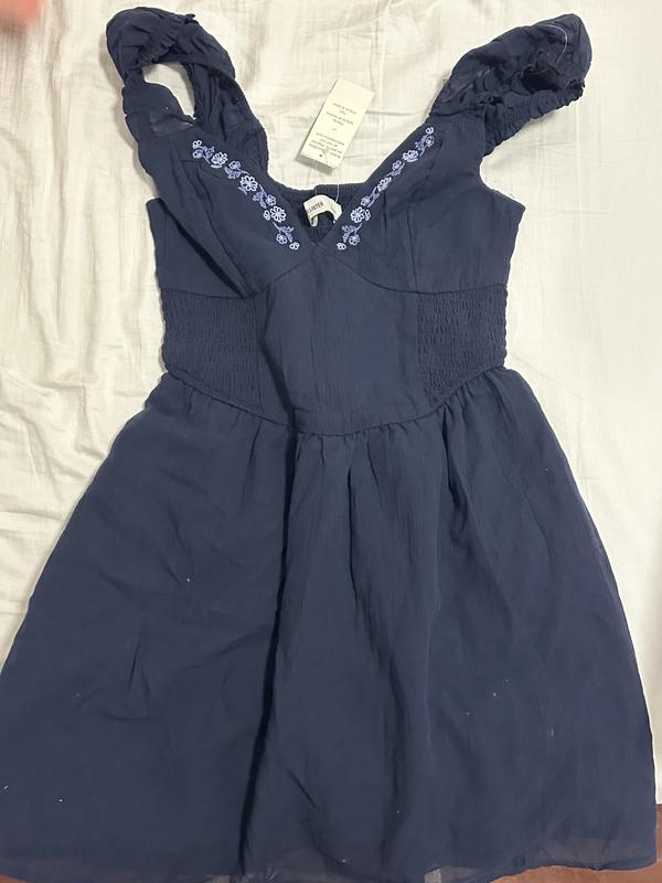 Women's Embroidered Mini Dress | Women's Clearance