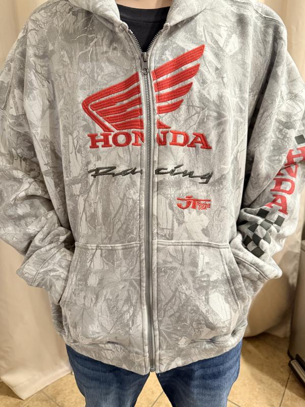 Men's Boxy Volkswagen Racing Graphic Zip-Up Hoodie | Men's