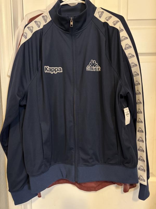 Men's Hollister + Kappa Zip-Up Jacket | Men's Clearance