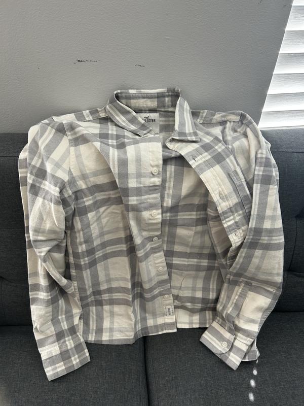 Hollister mens flannel hotsell