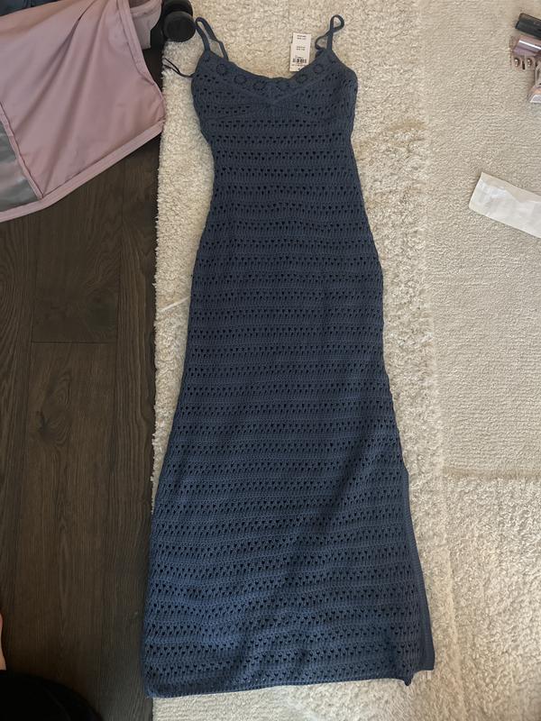 hollister crochet midi dress KaylynM on LTK