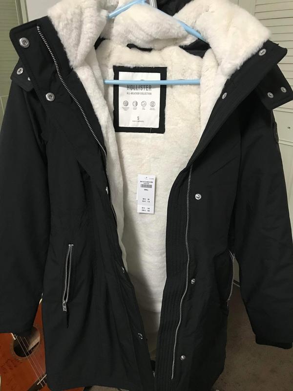 Cozy lined best sale down parka hollister