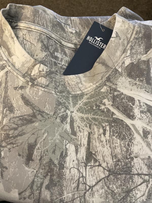 Artist Style Edit Heavyweight Boxy Camo Pattern T Shirt Artist Style Edit HollisterCo
