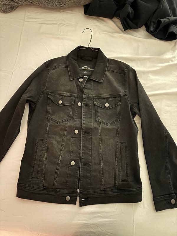 Hollister denim store jacket black