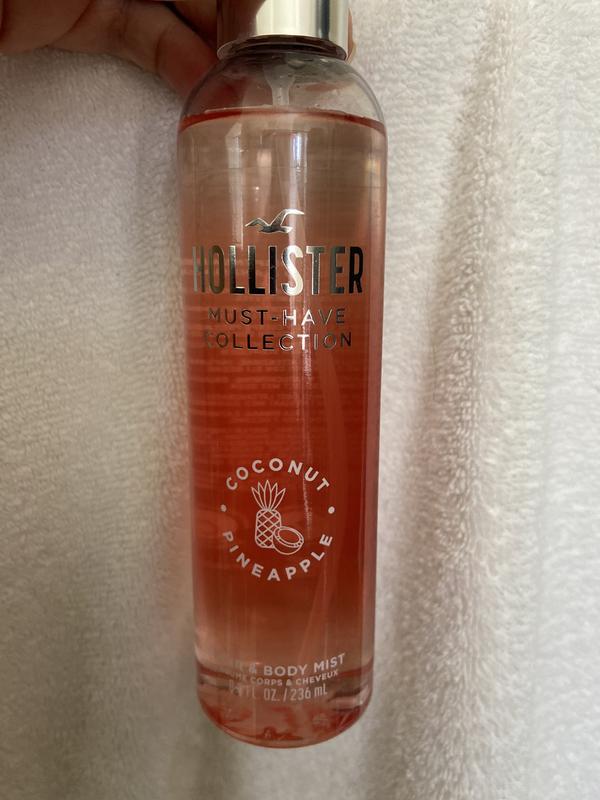 Hollister coconut outlet body spray